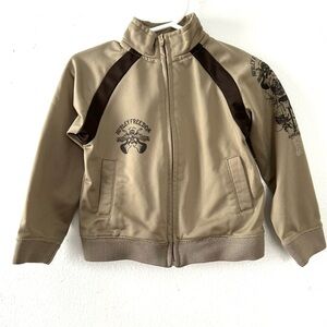 Hurley Toddler 12 mo Bomber Zip Front Jacket Guitars  Rock Concert Freedom